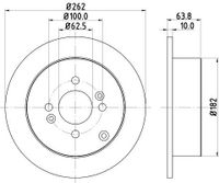 Remschijf 8DD355118851