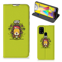 Samsung Galaxy M31 Magnet Case Doggy Biscuit - thumbnail
