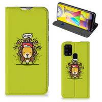 Samsung Galaxy M31 Magnet Case Doggy Biscuit