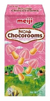 Meij Meiji - Chocorooms Strawberry 36 Gram