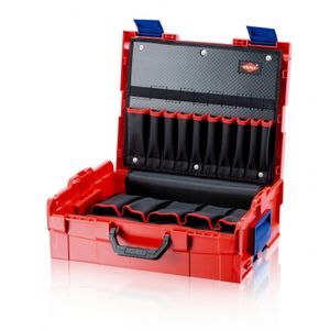 Knipex 00 21 19 LB opbergdoos voor hulpmiddelen Zwart, Rood ABS kunststof