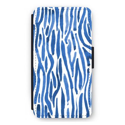 Blauwe nerven: iPhone 12 mini Flip Hoesje
