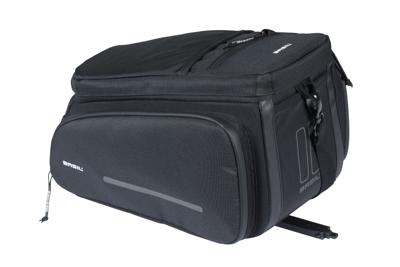 Basil bagagedragertas move 10-26l mik zwart
