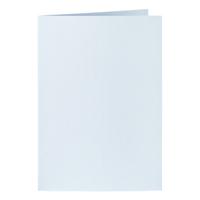 Correspondentiekaart Papicolor dubbel 105x148mm babyblauw pak à 6 stuks