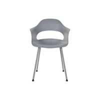 Stoel DKD Home Decor Lichtgrijs 56 x 54 x 80 cm
