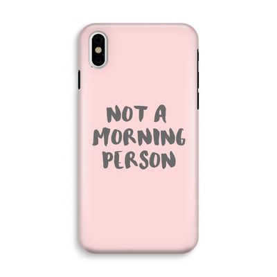 Morning person: iPhone XS Tough Case