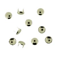 Vaessen Creative • studs rond 12mm 10pcs zilver