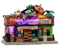 Halloweenminiatuur Nightmares Video 18x30x27 cm - Lemax