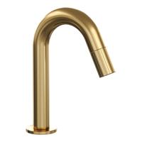 BRAUER Stripe Fonteinkraan - opbouw - gebogen uitloop - goud geborsteld PVD 5-GG-464