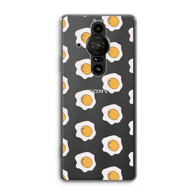 Bacon to my eggs #1: Sony Xperia Pro-I Transparant Hoesje