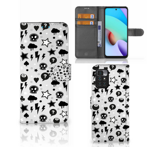 Telefoonhoesje met Naam Xiaomi Redmi 10 Silver Punk