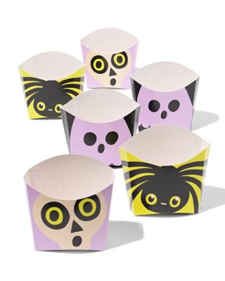 HEMA Papieren Bakjes Halloween - 6 Stuks (multi)