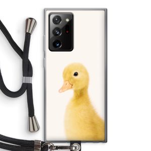 Duke: Samsung Galaxy Note 20 Ultra / Note 20 Ultra 5G Transparant Hoesje met koord