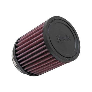 K&N universeel cilindrisch filter 64mm aansluiting, 5 graden hoek, 89mm uitwendig, 102mm Hoogte (RB- RB0700