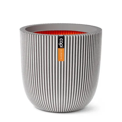 CAPI EUROPE Pot bol groove nl d35h34cm ivoor