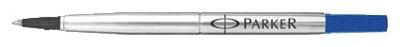 Rollerpenvulling parker quink m blauw