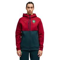 PUMA Marokko Pumatech Trainingsjack Hooded 2026-2028 Rood Donkergroen Goud