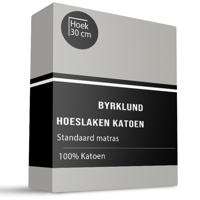 Hoeslaken - Katoen - 180x200 cm - Keuze Uit Meerdere Kleuren - Byrklund - Dekbed-Discounter.nl