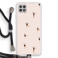 Dancing #1: Samsung Galaxy A22 4G Transparant Hoesje met koord