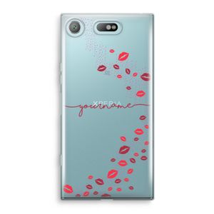 Kusjes: Sony Xperia XZ1 Compact Transparant Hoesje