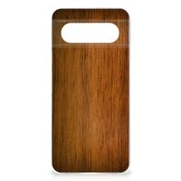 Google Pixel 8 Bumper Hoesje Donker Hout