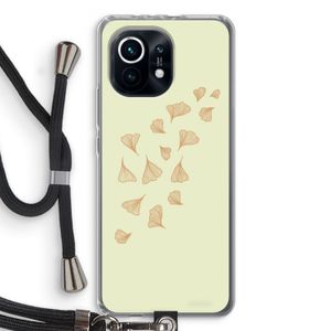 Falling Leaves: Xiaomi Mi 11 Transparant Hoesje met koord