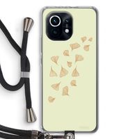 Falling Leaves: Xiaomi Mi 11 Transparant Hoesje met koord