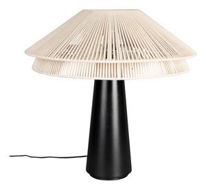 Dutchbone Tafellamp 'Elon' Katoen, 62cm