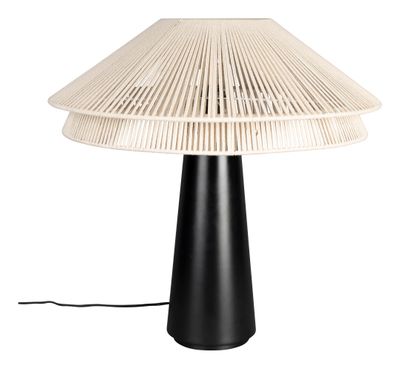 Dutchbone Tafellamp 'Elon' Katoen, 62cm