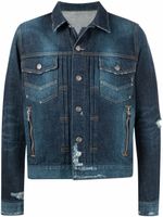 Balmain blazer à boutonnière croisée - Bleu