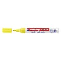 Krijtstift edding 4095 rond 2-3mm neon geel