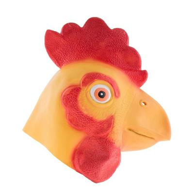 Dierenmasker kip - latex - volwassenen - kippenmasker - feestmasker