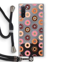 Donuts: Samsung Galaxy Note 10 Transparant Hoesje met koord