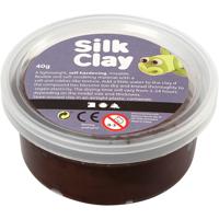 Silk Clay - bruin, 40gr.