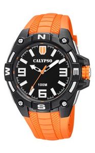 Horlogeband Calypso K5761-3 Silicoon Oranje 22mm