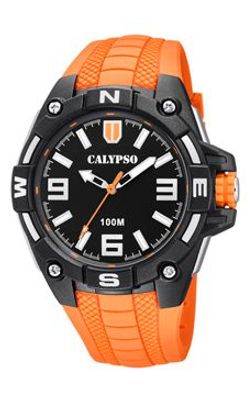 Horlogeband Calypso K5761-3 Silicoon Oranje 22mm