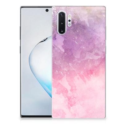 Smartphone hoesje Samsung Galaxy Note 10 Plus Pink Purple Paint