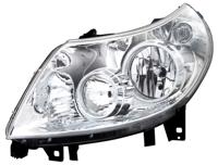 Koplamp links inclusief stelmotor 1651961