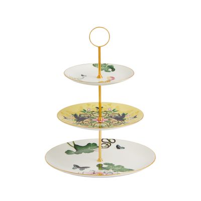 Wedgwood - Wonderlust Waterlily - Etagere 3-laags