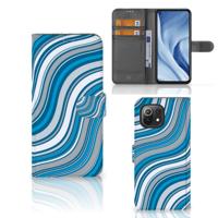 Xiaomi 11 Lite 5G NE | Mi 11 Lite | Telefoon Hoesje | Waves Blue Xiaomi 11 Lite 5G NE | Mi 11 Lite | Telefoon Hoesje | Waves Blue