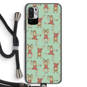 Gymboys: Xiaomi Redmi Note 10 5G Transparant Hoesje met koord
