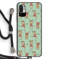 Gymboys: Xiaomi Redmi Note 10 5G Transparant Hoesje met koord