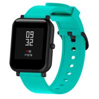 Siliconen glanzende sport polsband voor Huami Amazfit bip Lite versie 20mm (mintgroen)