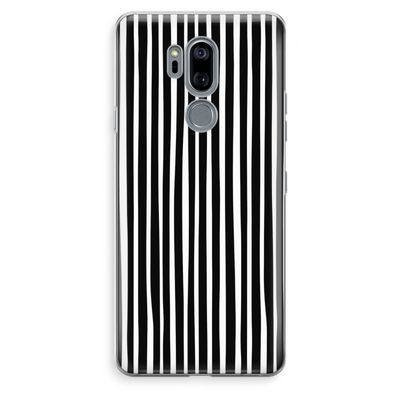 Stripes: LG G7 Thinq Transparant Hoesje