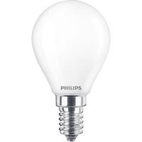 Philips Lighting 76343500 LED-lamp Energielabel F (A - G) E14 Kogel 4.3 W = 40 W Warmwit (Ø x l) 4.5 cm x 8.2 cm 1 stuk(s) - thumbnail