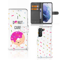 Samsung Galaxy S22 Plus Book Cover Donut Roze - thumbnail