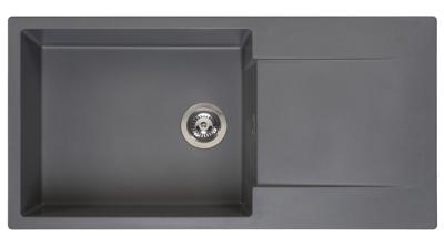 Reginox Amsterdam 540 grey silvery spoelbak