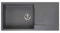 Reginox Amsterdam 540 grey silvery spoelbak