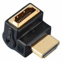 Avinity High-speed HDMI-hoekadapter Stekker - Koppeling Up 90° - thumbnail