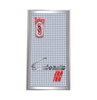 Seeburg HF100R Mech Carriage Cover 3-delige Stickerset